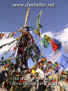 légende: Isa drapeaux de priere Tsemo Gompa Leh Ladakh 01
qualityCode=raw
sizeCode=half

Données de l'image originale:
Taille originale: 172521 bytes
Temps d'exposition: 1/600 s
Diaph: f/800/100
Heure de prise de vue: 2002:06:07 15:06:35
Flash: non
Focale: 42/10 mm

